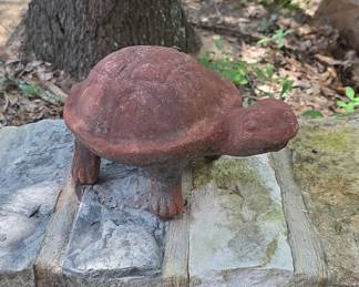 Terracotta Turtle Garden Statue