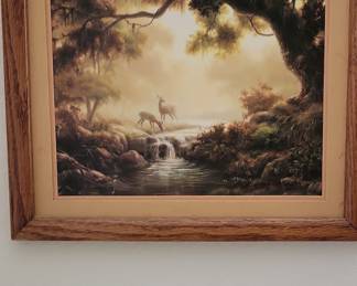 Dalhart Windberg "Woodland Reflections" Framed Print