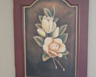 Martin Johnson Heade "The Magnolia Blossom, 1888" Reproduction Painting