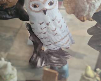 Andrea by Sadek Snowy Owl Figurine
