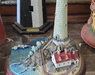 Harbour Lights "Cape Henry" Lighthouse Sculpture