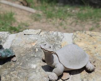 Quarry Critters "Todd" Turtle Figurine by Second Nature Design