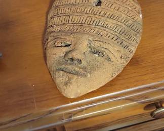 African Terracotta Face Mask