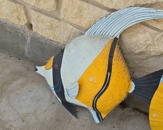 Moorish Idol Metal Wall Art