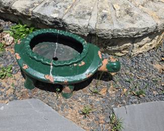 Vintage McCoy Turtle Planter