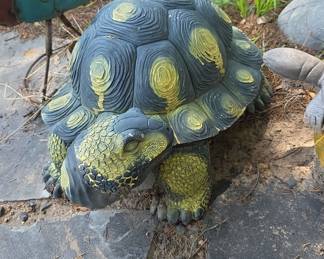 Realistic Resin Garden Turtle Statue