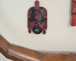 Kenyan Maasai Tribal Mask