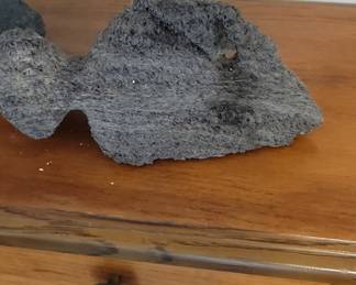Natural Volcanic Rock Sculpture for Aquarium or Decor
