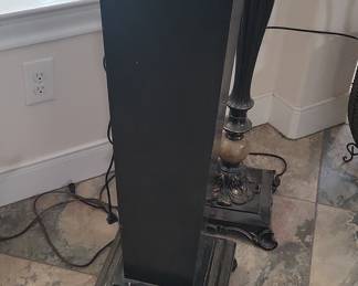 Black Ebonized Pedestal Stand
