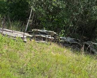 Stacked Natural Stone Slabs