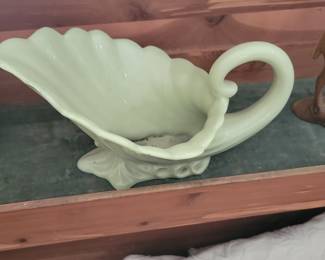Vintage Haeger Cornucopia Vase