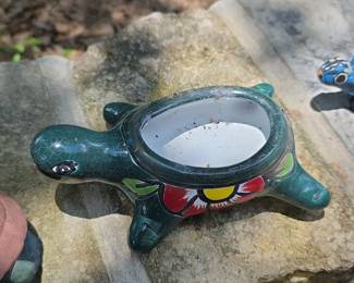 Talavera Turtle Planter