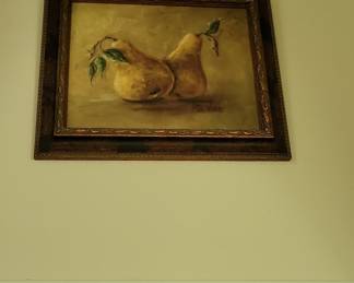 Still Life Pears Oil Painting