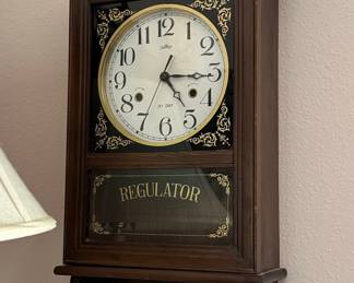 Daekor 31 Day Regulator Wall Clock