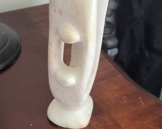 Soapstone Sculpture - Mother and Child