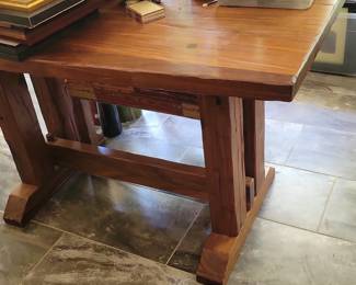 Rustic Solid Wood Dining Table
