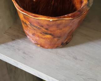 Redware Pottery Planter