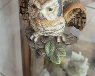 HOMCO Ceramic Owl Figurine