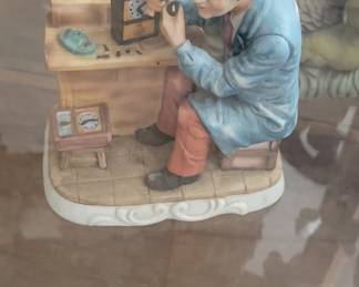 Capodimonte Watchmaker Figurine