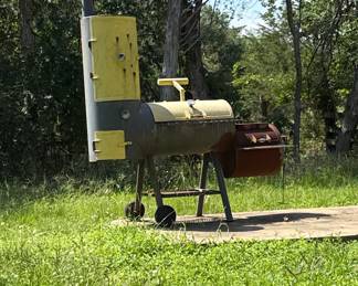 Offset Smoker BBQ Grill