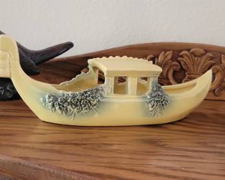 Vintage McCoy Pottery Gondola Planter