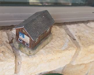 Miniature "1776" American Flag Barn