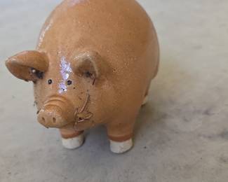 Vintage Terracotta Piggy Bank