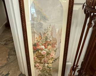 Framed Floral Still Life Print