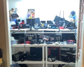 ELECTRONICS - printers, lap tops, cell phones, radar detector, garmin, CB radios, radios, camera