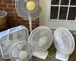 Fans, Box and Oscillating 