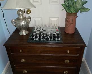 Mahogany 3 Drawer Chest