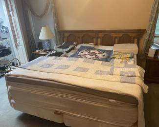 Mid Century King Bed