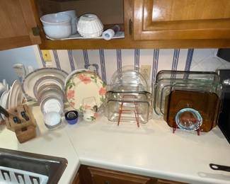 Franciscan Earthware, Pyrex, Anchor Hocking
