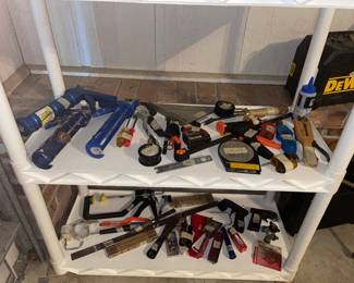 Pliers, Rulers, Level, Tire Guage, Clamp, 