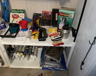 Caulk, Tarps, Gloves, Camp Gear