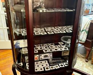 Display Cabinet, Coins