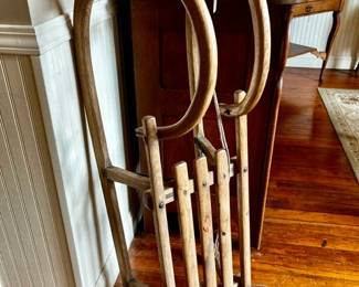 Late 1800's Victorian Sled