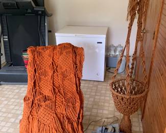 Macrame Curtains & plant holders