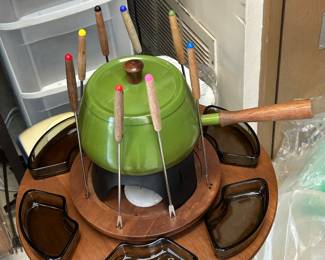 Vintage fondue set m.c.m.