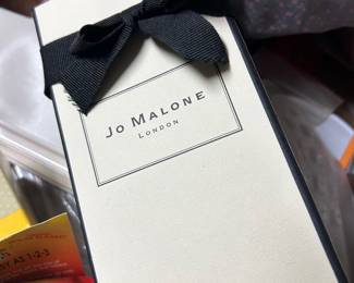 Jo Malone bath products. 