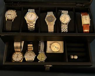 Vintage watches- Movado, Omega, Ebel, Gruen, Hamilton, Timex and more