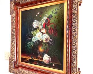 Large oil on canvas