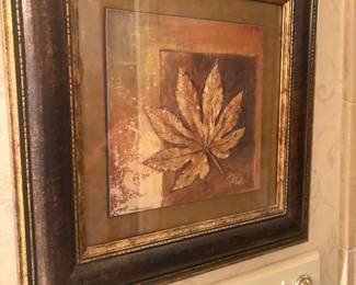 . . . leaf print