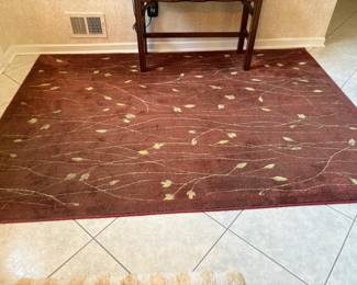 . . . nice area rug