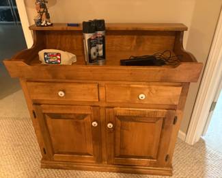 . .. dry sink