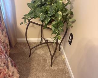 . . . faux plant and nice stand