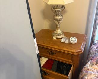 . . . and matching night stand