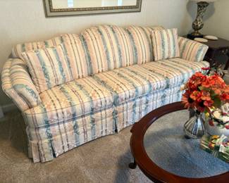. . . beautiful upholstered couch