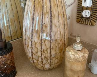 . . .  art glass vase