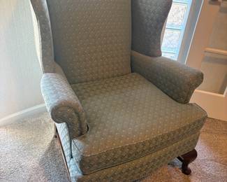 . .. nice Queen Anne-style wing chair